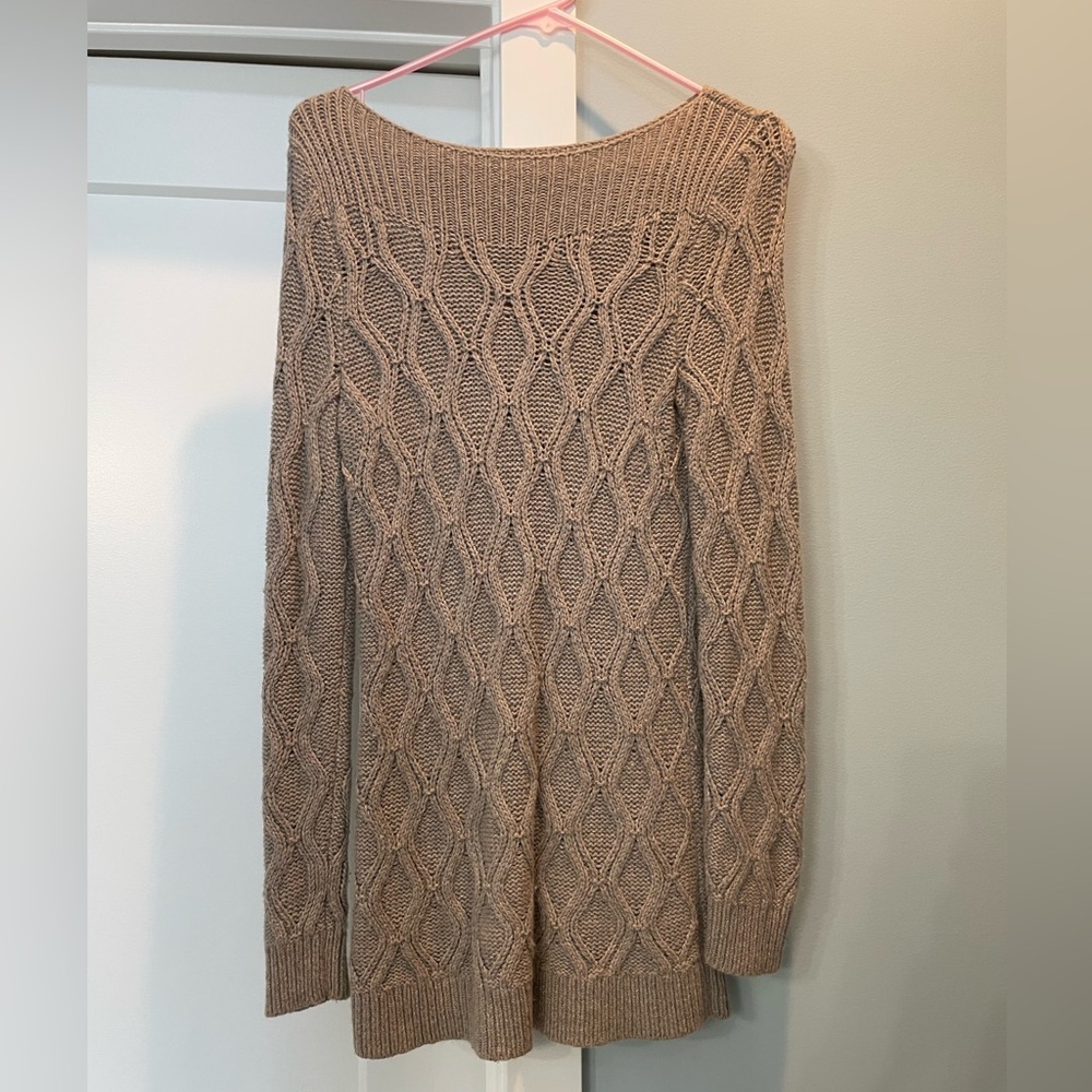 LOFT Cable Knit Tunic Sweater